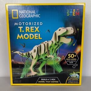 NIB National Geographic STEM Motorized T. Rex Model